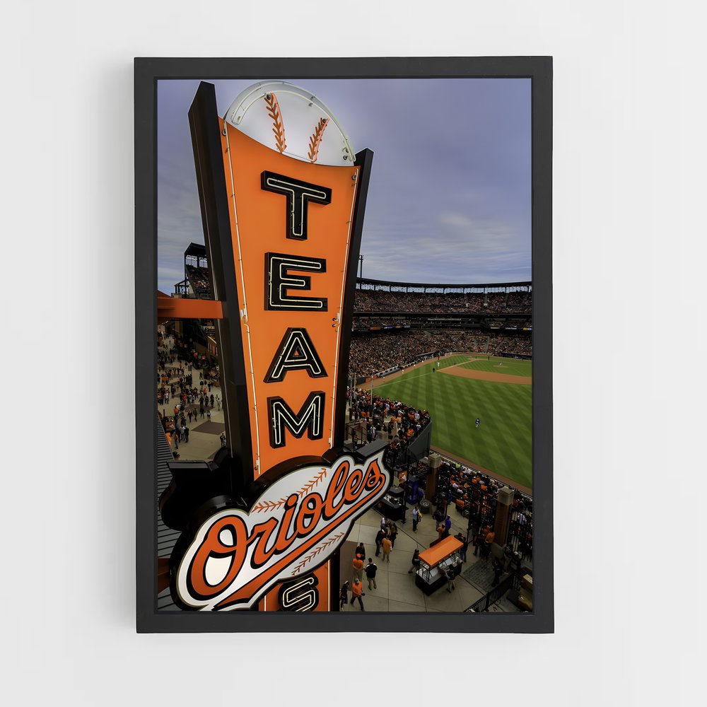 Poster Baltimore Dreams – affiche Baseball (vue 2)
